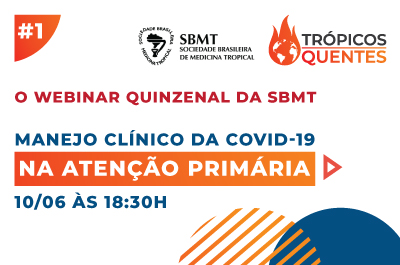 Manejo clínico da Covid-19 na atenção primária – 10/06 às 18:30h