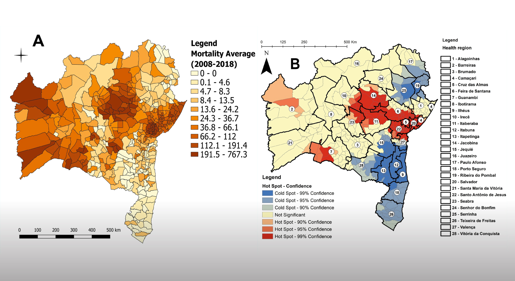 Mortes por doença de Chagas na Bahia: estudo revela desigualdades regionais e crescimento entre idosos