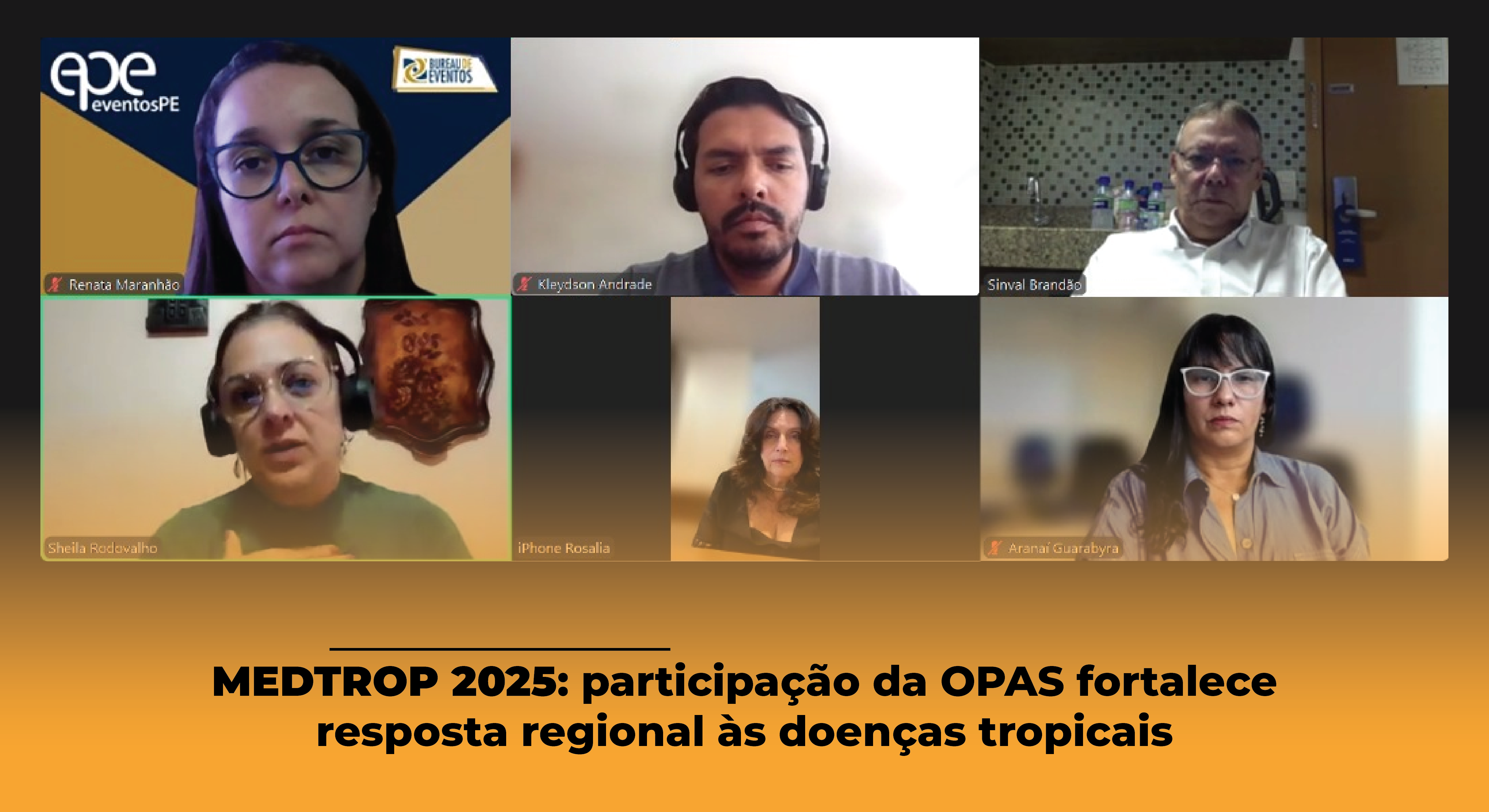 MEDTROP 2025: participação da OPAS fortalece resposta regional às doenças tropicais