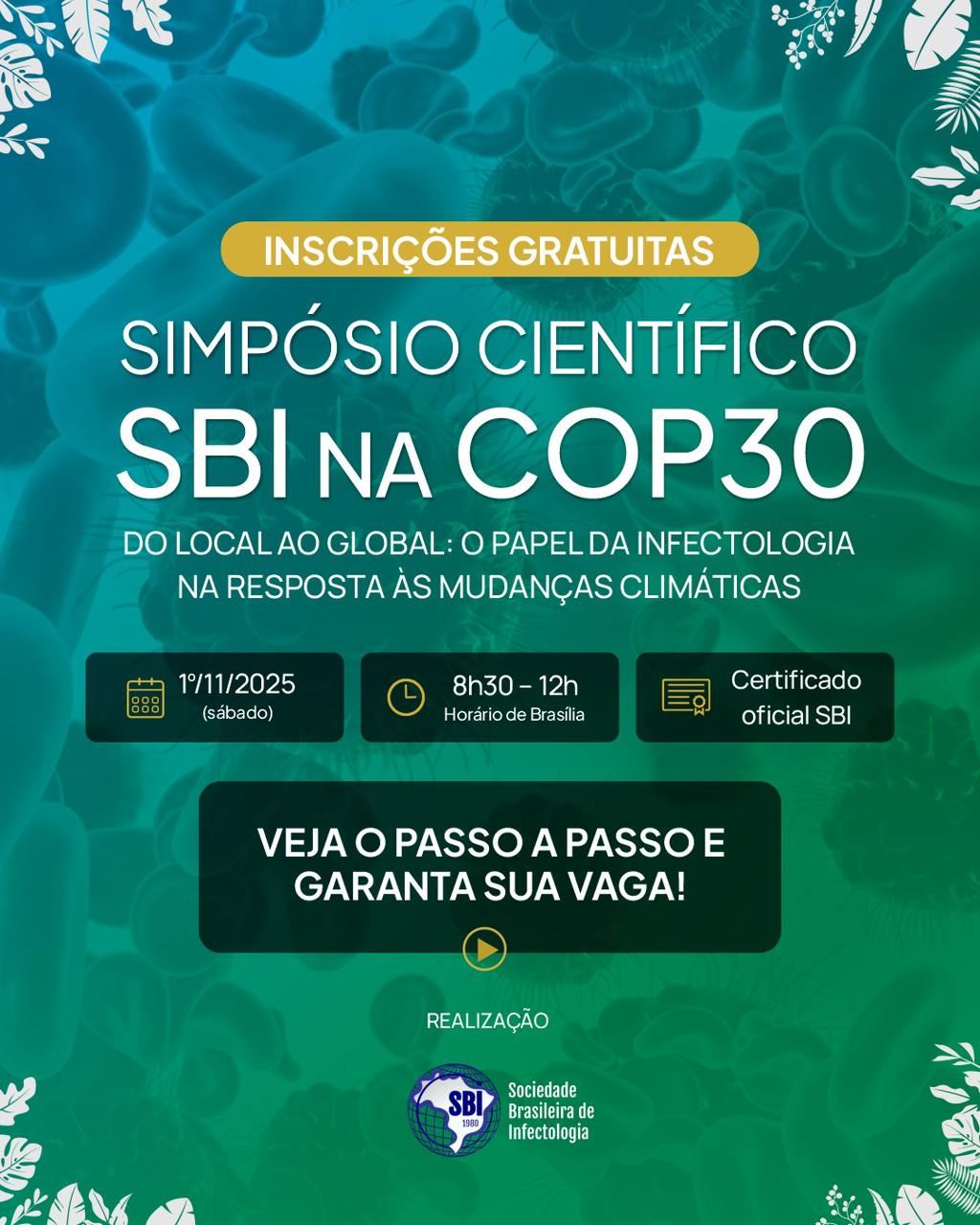 Simpósio Científico SBI na COP-30