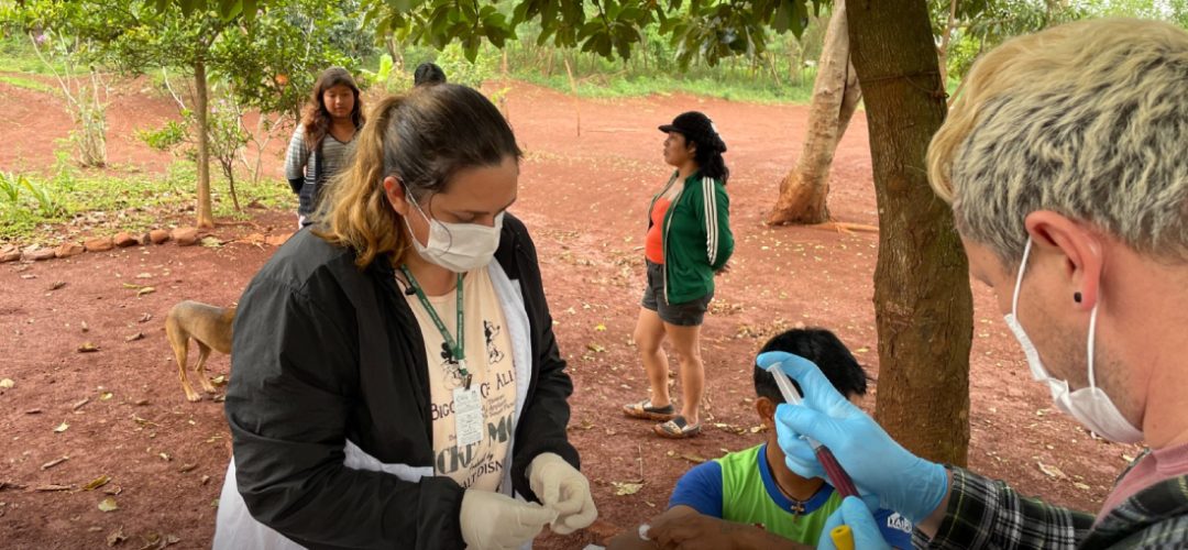 Pesquisa conduzida por universidades brasileiras e internacionais identificou transmissão ambiental contínua de Toxocara canis: 246 de 258 indígenas apresentaram anticorpos contra Toxocara spp., e 6,5% das amostras de fezes de cães (8/124) continham ovos de Toxocara spp
