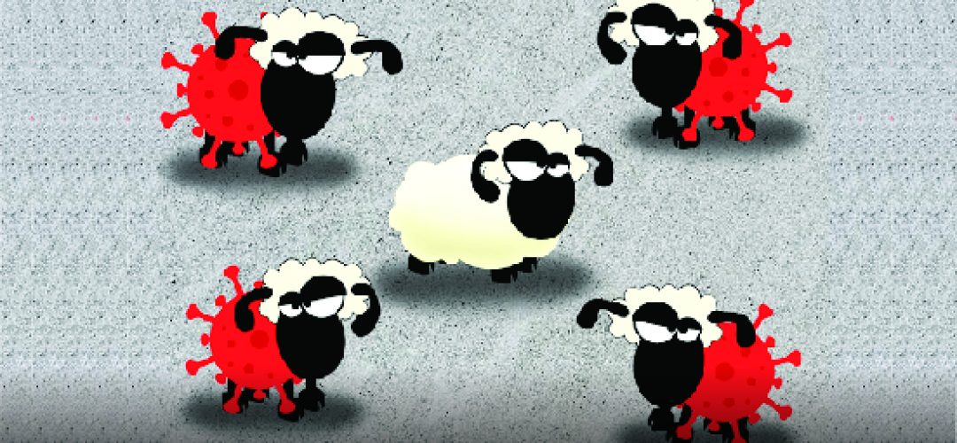 The threshold for herd immunity is not a fixed value. It is calculated based on the contagion rate. To calculate the threshold of herd immunity, it is necessary to know the Rt and this value is an estimate